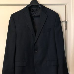 Ralph Lauren Navy with plaid pattern, 2-piece suit